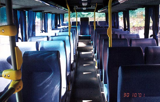 isuzu bus interior